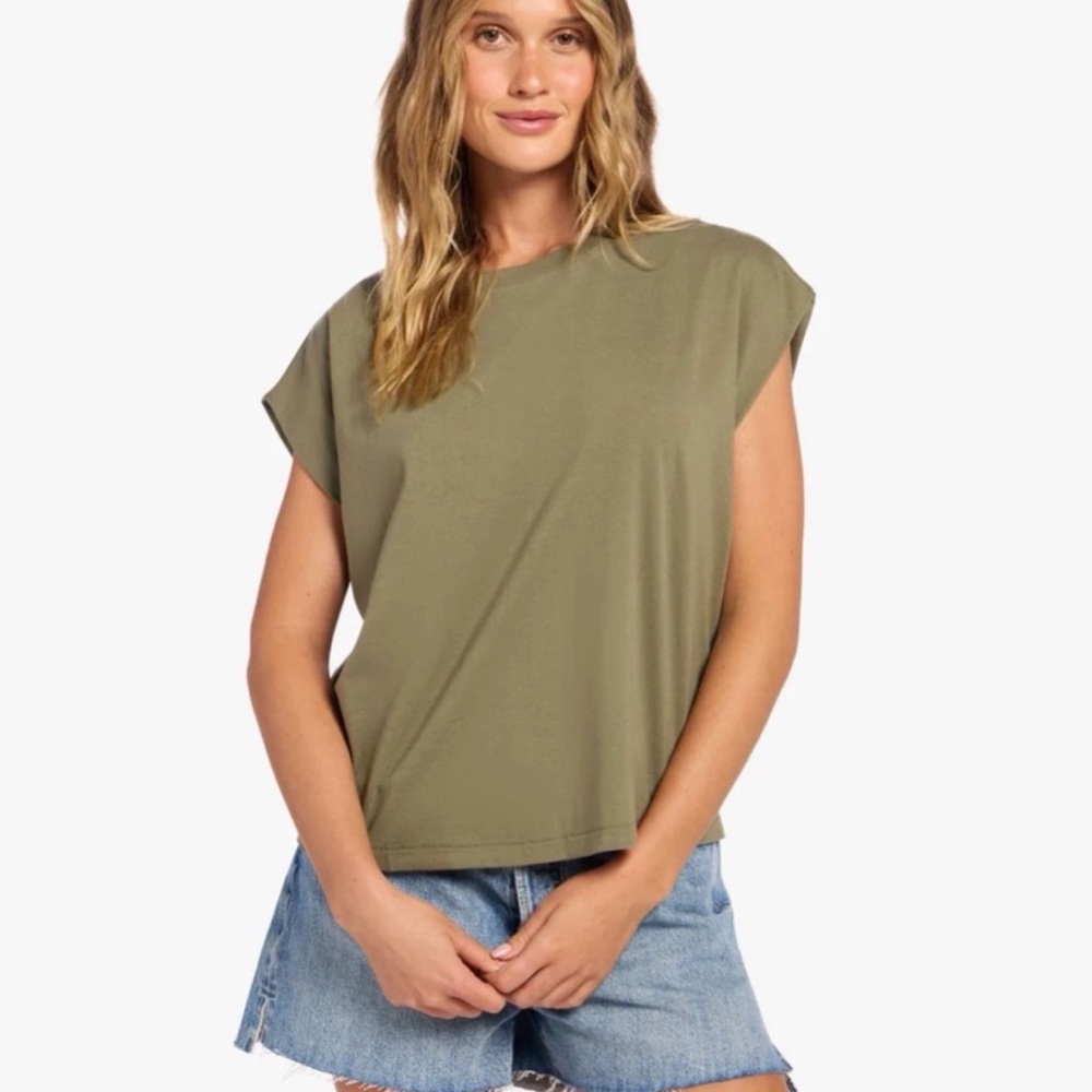 Nuuds Olive Green Muscle Tee
